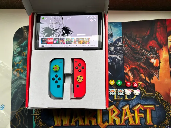 Nintendo switch oled DESBLOQUEADO!
