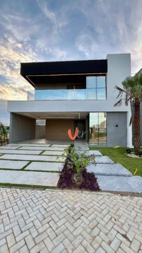 Casa com 4 dormitórios à venda, 261 m² por R$ 1.740.000,00 - Cidade Alpha - Eusébio/CE