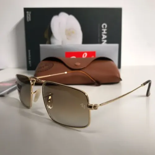 oculos de ray ban sol julie marrom
