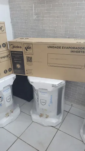 Ar condicionado split Midea lite inverter 12.000 novo