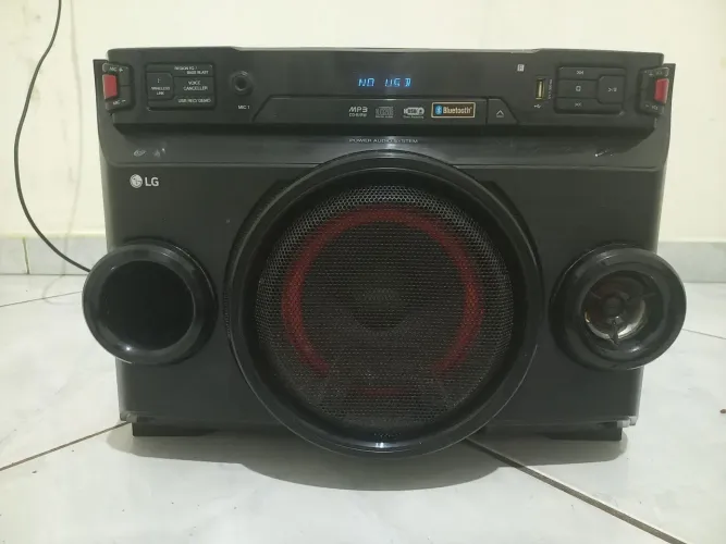 Aparelho de Som LG Bluetooth/USB/CD - Funcionando Perfeitamente