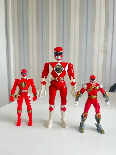 Power Rangers vermelho lote boneco originais