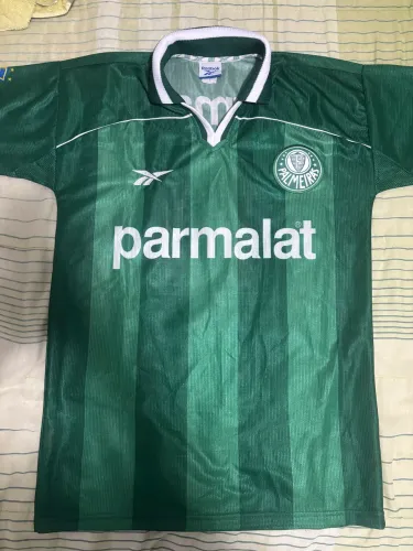 CAMISA PALMEIRAS REEBOK PARMALAT VINTAGE ANOS 90 - Nº 11