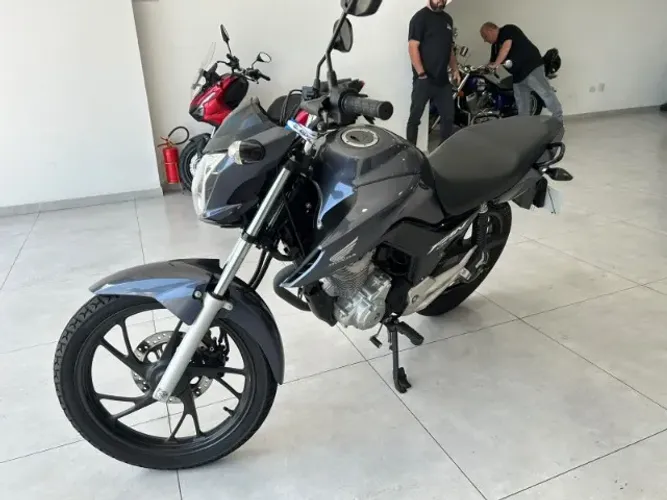 HONDA CG 160 FAN CINZA 2024