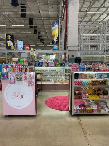 Quiosque 3x3 metros para SUPERMERCADOS OU SHOPPING
