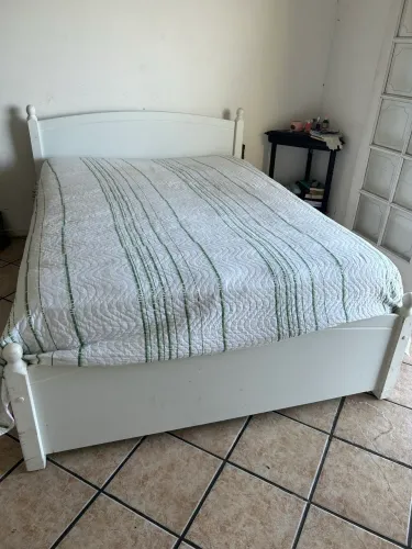 Bicama Casal de madeira maciça