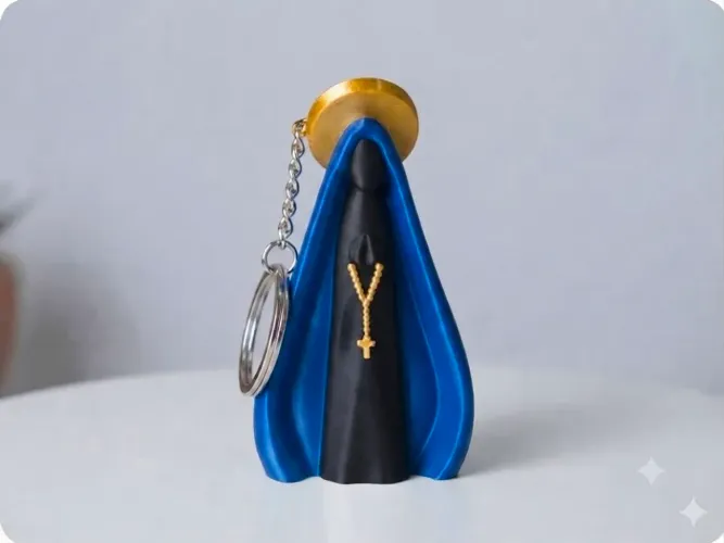 Lote de Chaveiros / Mini Imagens de Nossa Senhora - Perfeito para Revenda