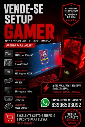 Pc gamer completo