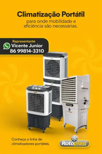 Climatizador evaporativo Rotoplast 