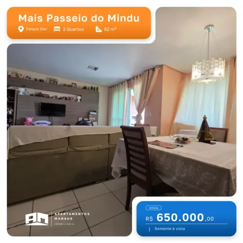 Mais Passeio do Mindu  3 Quartos