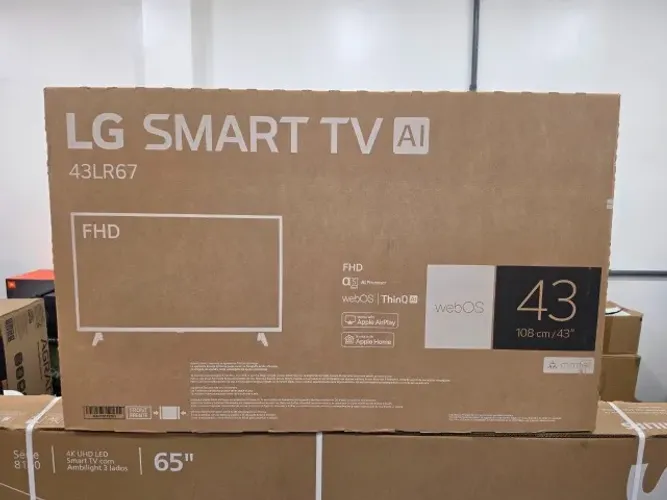 TV LG 43 polegadas HD Smart - Nova - Lacrada 