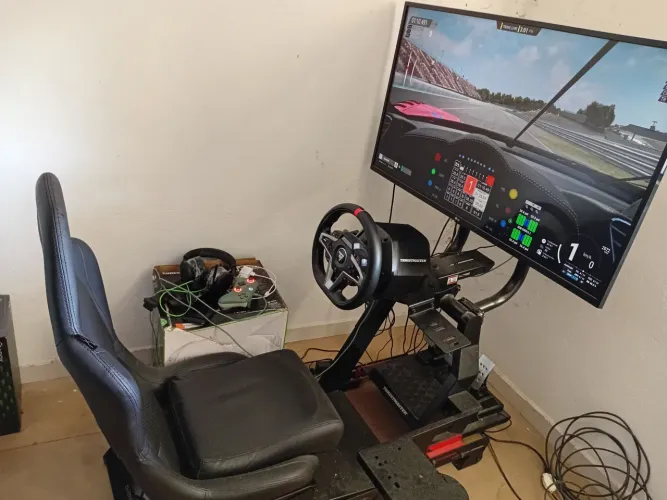 Cockpit extreme completo + volante T248 thrustmaster p/PC e Xbox