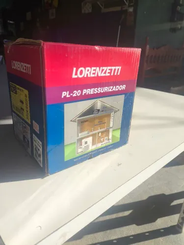 Pressurizador De Água Pl20 Lorenzetti 220v 350w NOVO