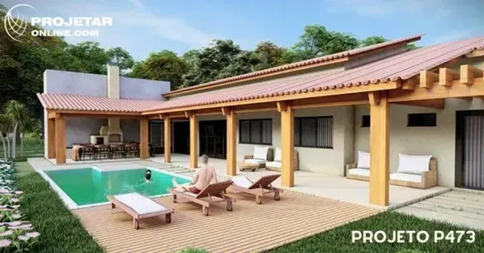 Lote + Casa + Piscina no Condomínio  Construa Sem Dor de Cabeça!