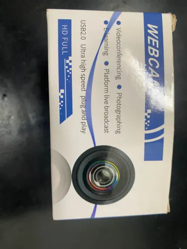 WebCam HD USB com Microfone - Nova