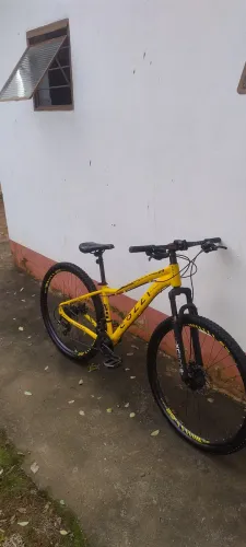 Bicicleta Mountain Bike Colli Aro 29 Amarela - Excelente Estado!
