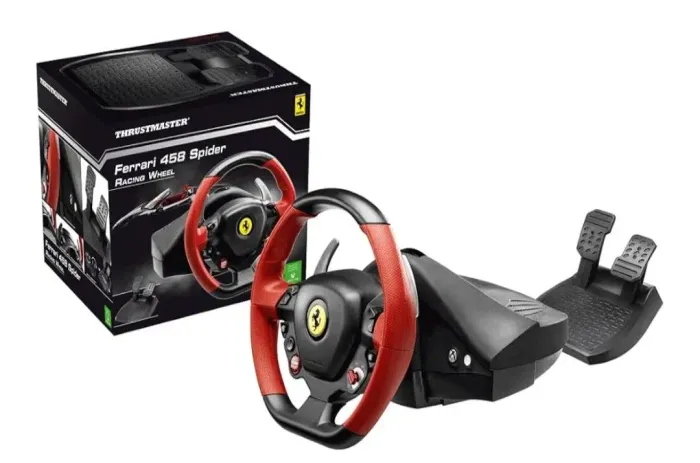 (LACRADO) Volante Thrustmaster Ferrari Spider | para Xbox Series X,S e Xbox One