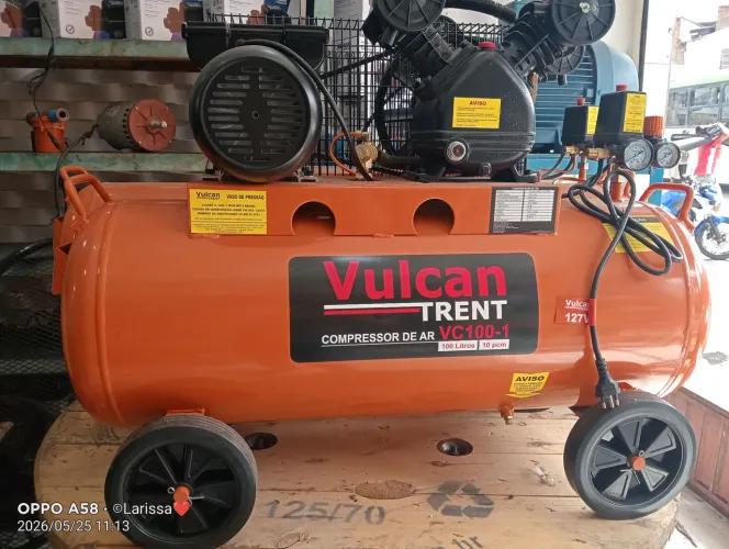 Compressor de 150 litros vulcan