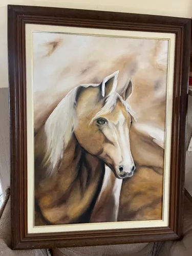 Tela pintada a mão