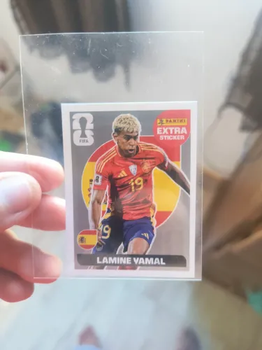 Figurinha extra sticker lamine yamal