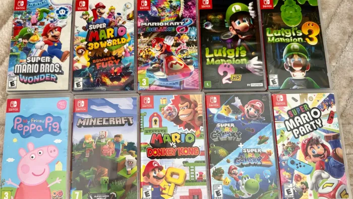 Jogos originais Nintendo Switch