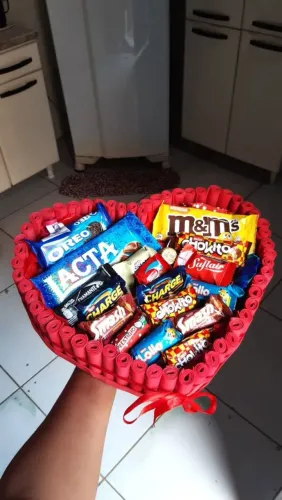 Cesta de chocolate
