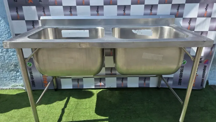 Pia industrial inox Buzon