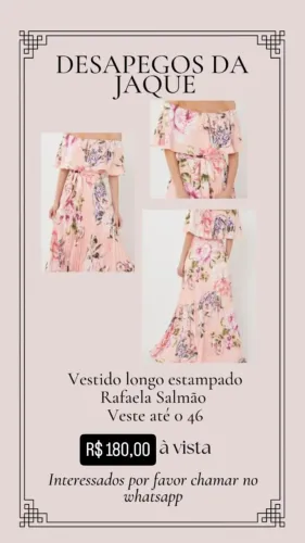 VESTIDO DE FESTA