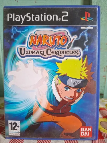 jogo original Naruto: Uzumaki Chronicles para PlayStation 2 sistema europeu PAL