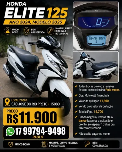 Honda elite