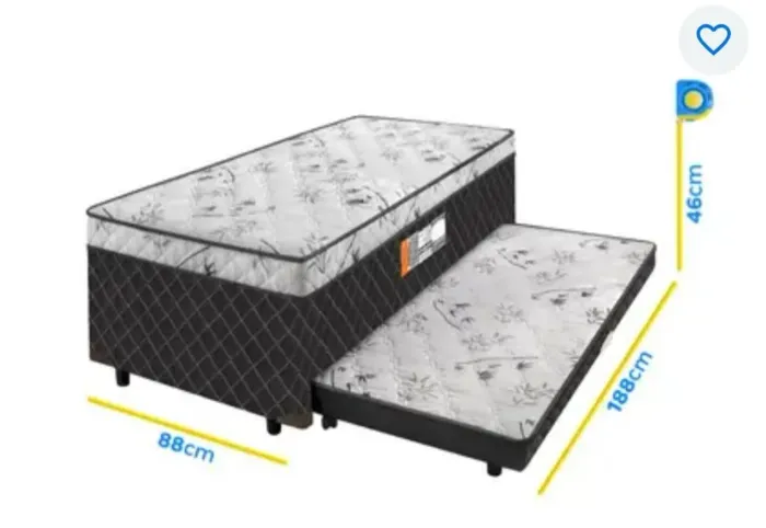 Bi cama box solteiro