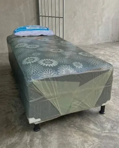 Cama Box Solteiro Nova/Frete Grátis 
