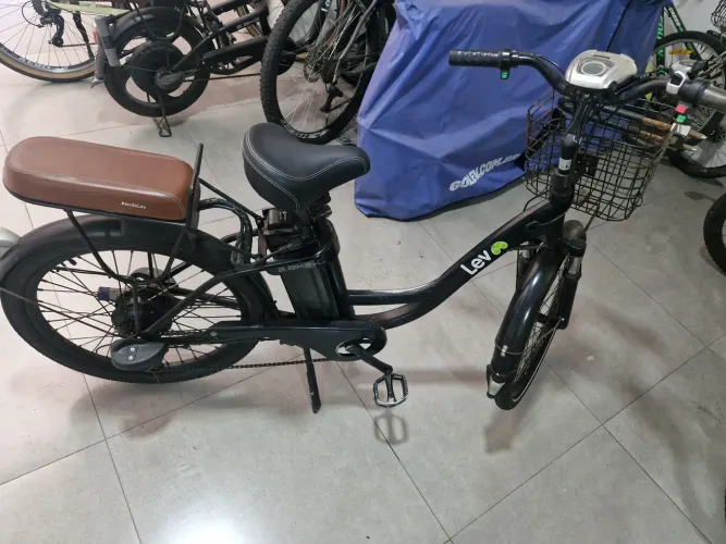 Bike elétrica Lev, revisada, econômica e muito prática.