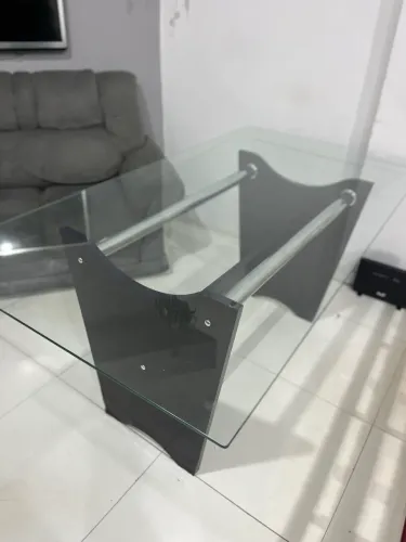 Mesa de vidro 1,70 x 90