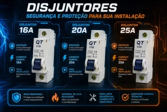 Disjuntores de 16a 20a e 25a ( Produtos novos ) preço por unidade conforme descrição