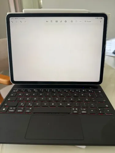 Ipad Pro 4° geração com caneta e capa com Teclado/Trackpad Bettdow
