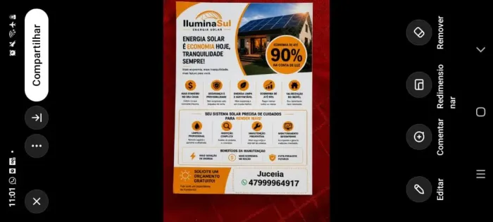 Iluminsaul, vem que temos a solução