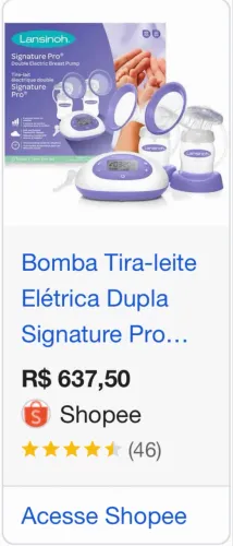 Bomba de leite 
