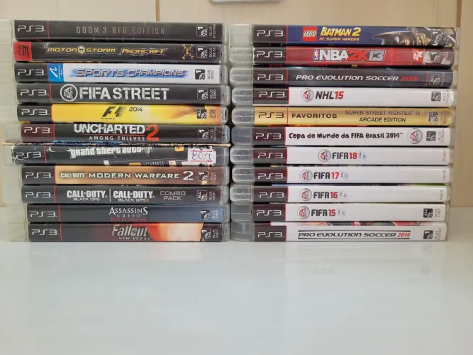 Jogos Originais de Playstation 3!! A partir de R$30,00 (Aceito Cartão)