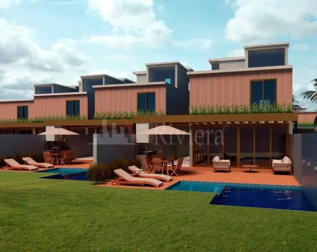 Casas em Condominio Frente ao Mar na Praia de Camburizinho