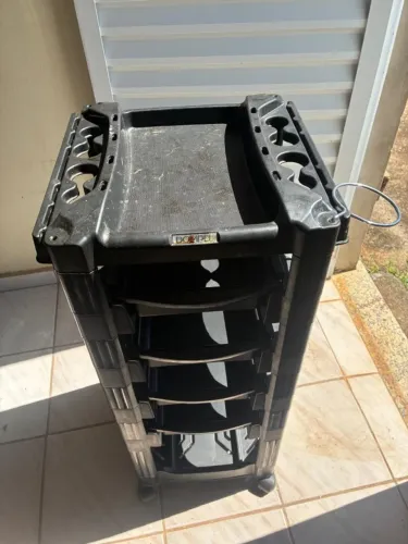 Carrinho Profissional Dompel para Salão - Completo com Gavetas