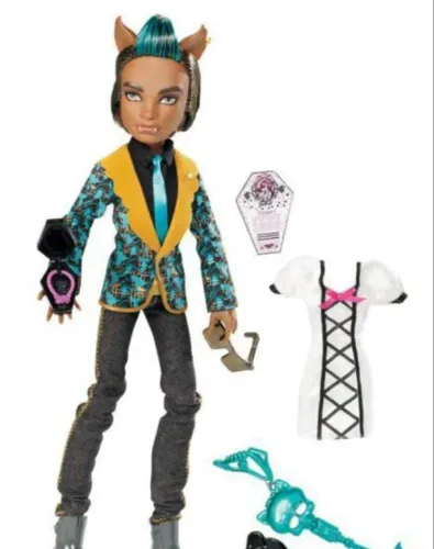 Boneco clawd Wolf Monster high *LER DESCRIÇÃO*