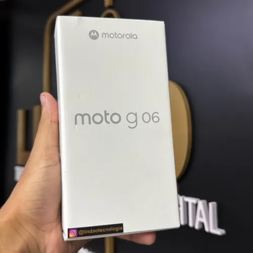 MOTO G 06 128GB / 4RAM CORES | PARCELADO NO BOLETO ATÉ PRA NEGATIVADOS! GARANTA JÁ