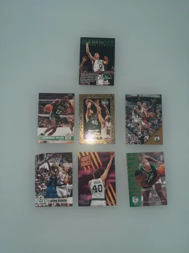 Pack 7 Cartas Hoops Celtics Carta Colecionavel NBA