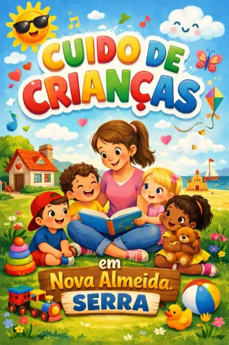 CUIDO DE CRIANÇAS em Nova Almeida - SERRA / BABA