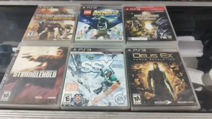 JOGOS ORIGINAIS DE PS3 PREÇOS VARIADOS CONFORME O TÍTULO PRA COFERIR VENHA EM NOSSA LOJA