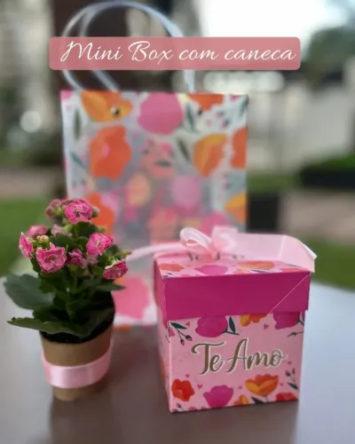 Mini Box com caneca - Especial Dia das Mães