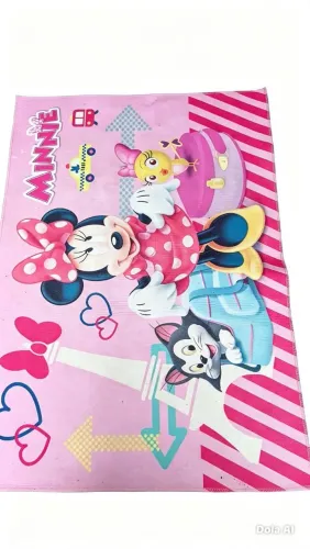 Tapete e cortina da minnie