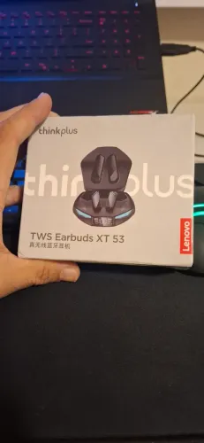 Fone de ouvido Gamer Lenovo XT 53