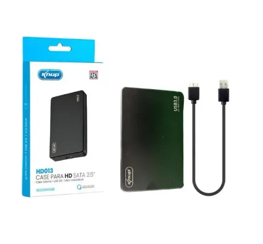 Case Hd Externo USB 3.0 Sata 2.5 Knup